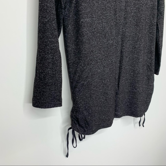 CB Sunday “Be There In A Prosecco” Funny Sweater Charcoal Black Silver Metallic - Picture 9 of 15